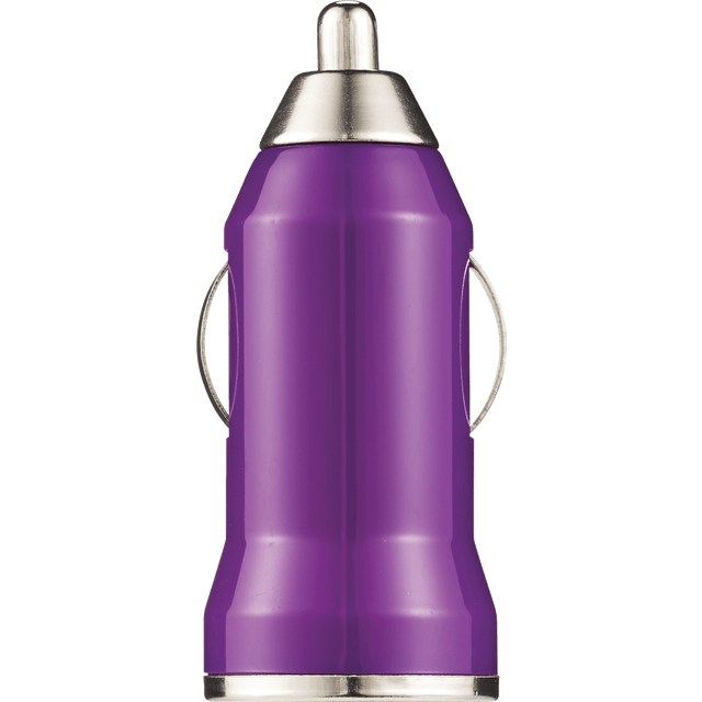 slide 1 of 1, POWERXCEL Wireless Gear Usb Car Charger Mini 1 Amp Purple, 1 ct