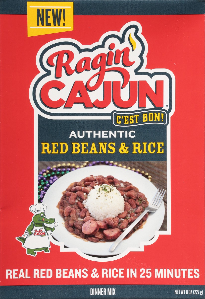 slide 4 of 9, Ragin' Cajun Authentic Red Beans & Rice Dinner Mix 8 oz, 8 oz