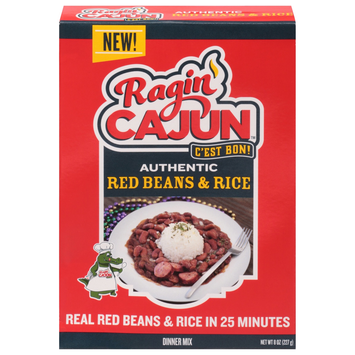 Ragin' Cajun Fixin's Authentic Red Beans & Rice Dinner Mix 8 oz 8 oz Shipt
