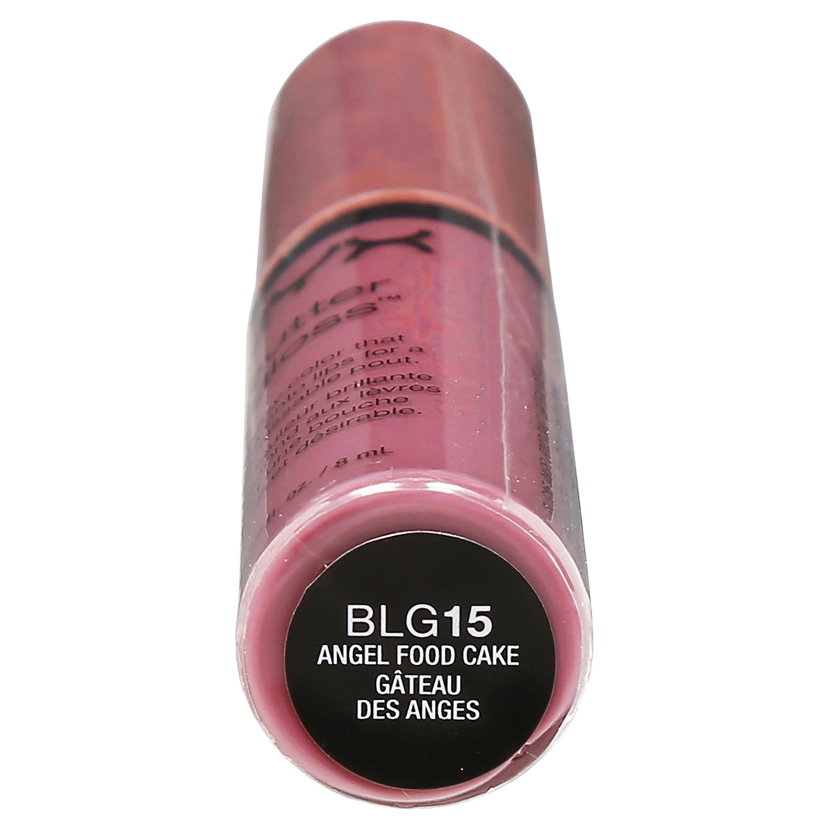 NYX Professional Makeup Butter Lip Gloss BLG15 Angel Food Cake 1 ct | Shipt