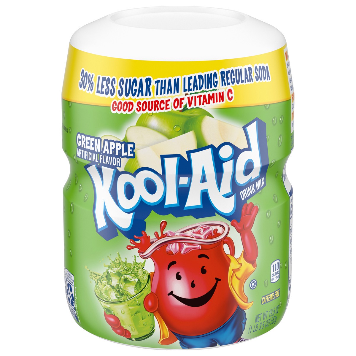 slide 1 of 13, Kool-Aid Green Apple Drink Mix - 19.5 oz, 19.5 oz