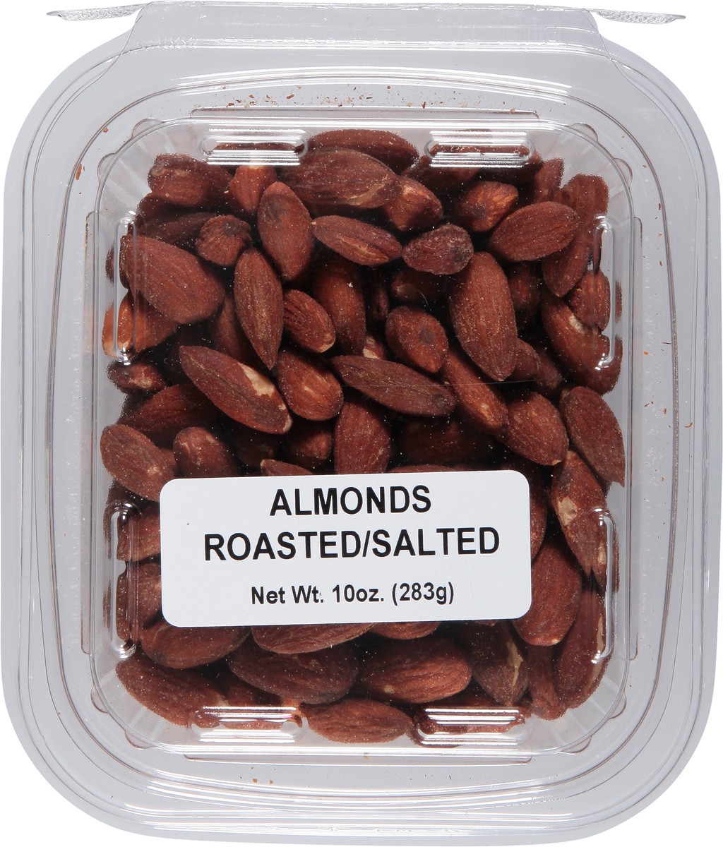slide 5 of 12, JLM Manufacturing Roasted/Salted Almonds 10 oz, 10 oz