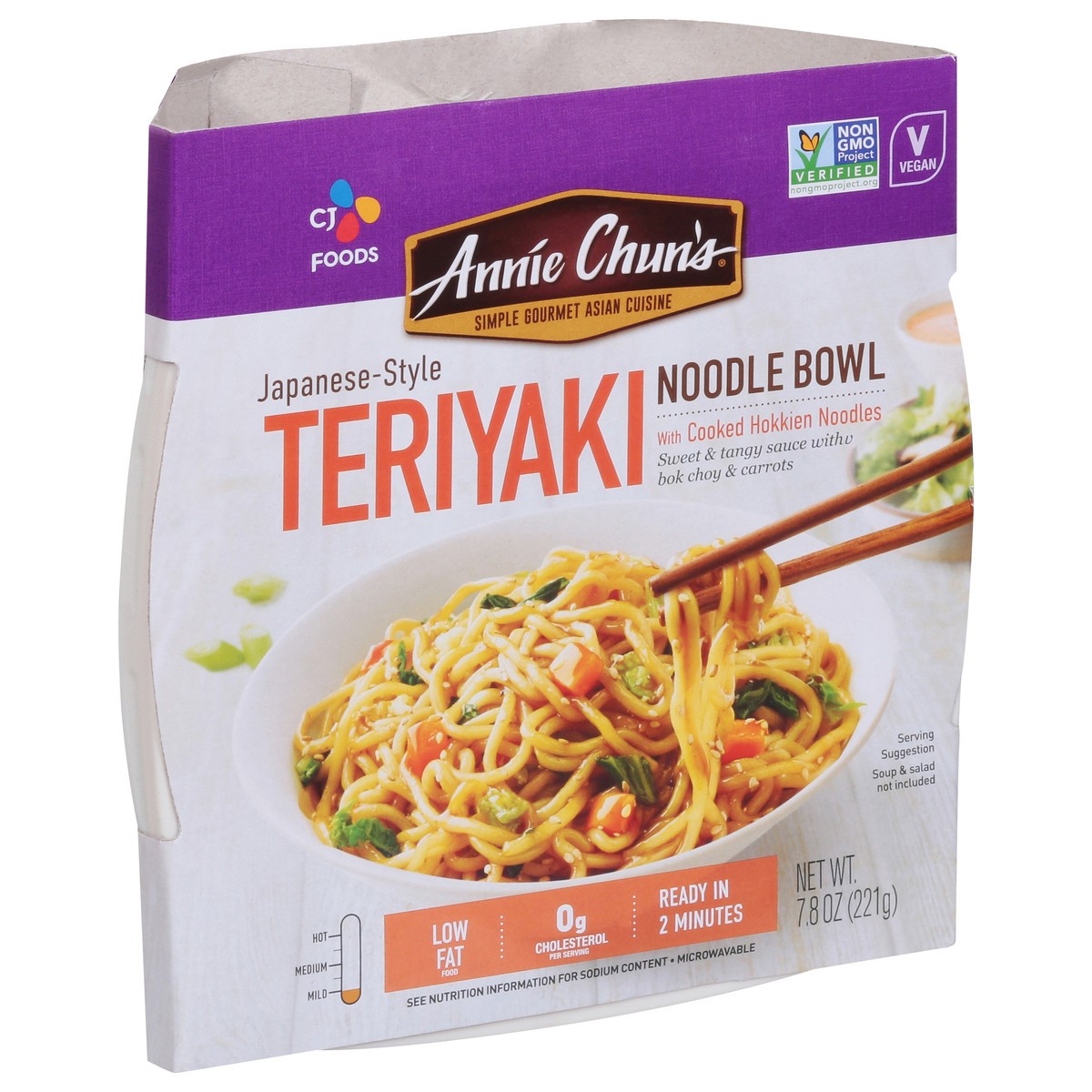slide 10 of 11, Annie Chun's Japanese-Style Teriyaki Noodle Bowl 7.8 oz, 7.81 oz
