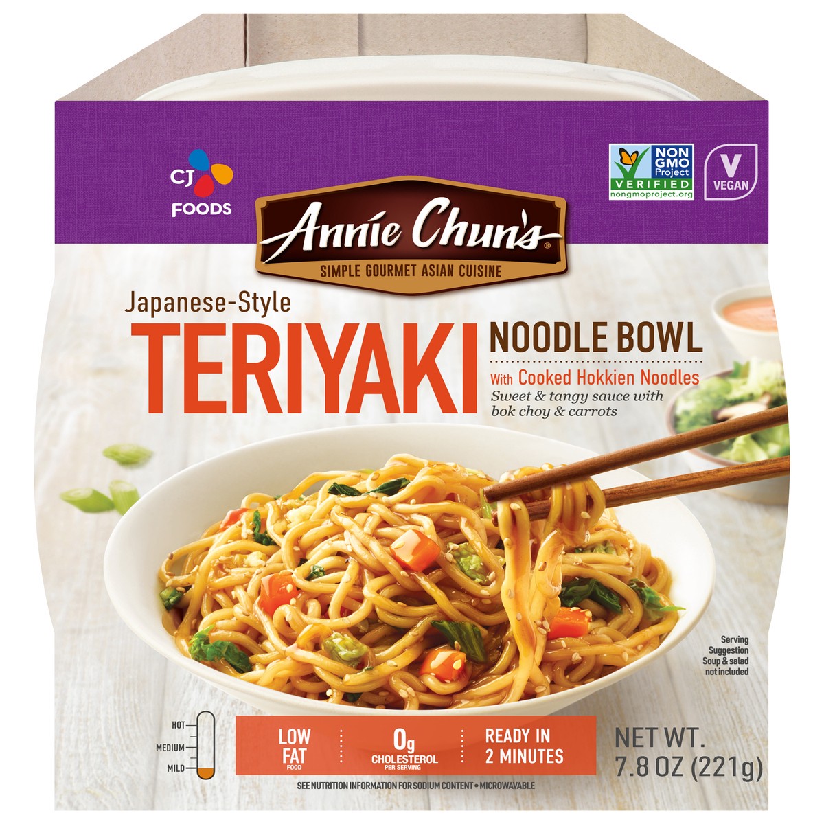 slide 1 of 11, Annie Chun's Japanese-Style Teriyaki Noodle Bowl 7.8 oz, 7.81 oz