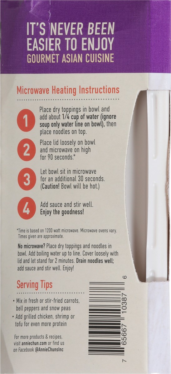 slide 4 of 11, Annie Chun's Japanese-Style Teriyaki Noodle Bowl 7.8 oz, 7.81 oz