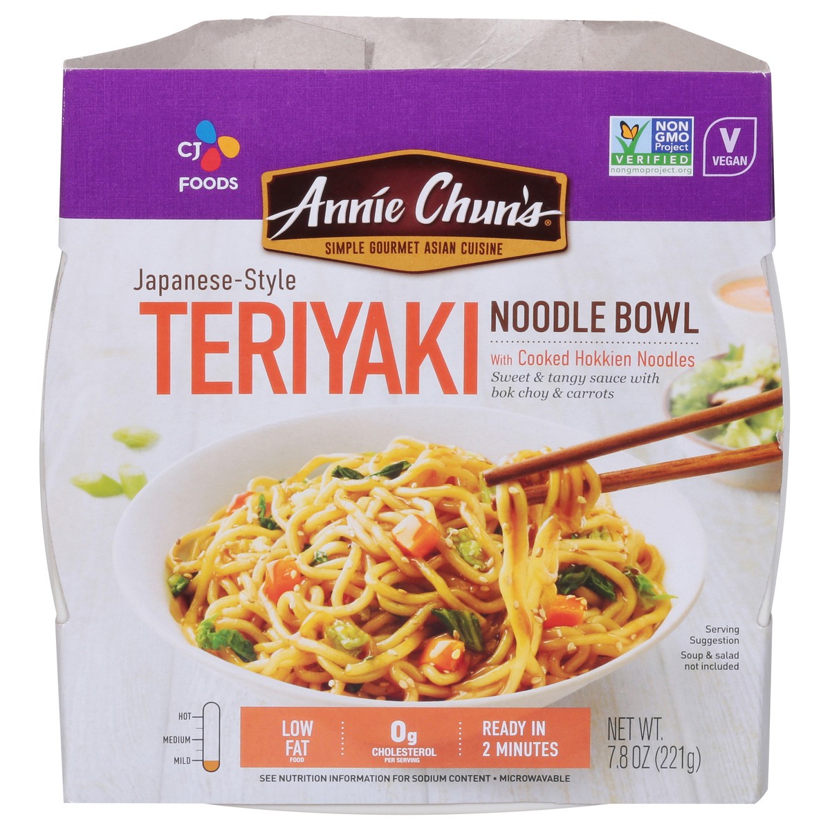 slide 6 of 11, Annie Chun's Japanese-Style Teriyaki Noodle Bowl 7.8 oz, 7.81 oz