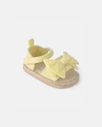 Carter's Baby Girl Bow Sandals - Yellow - Size 3