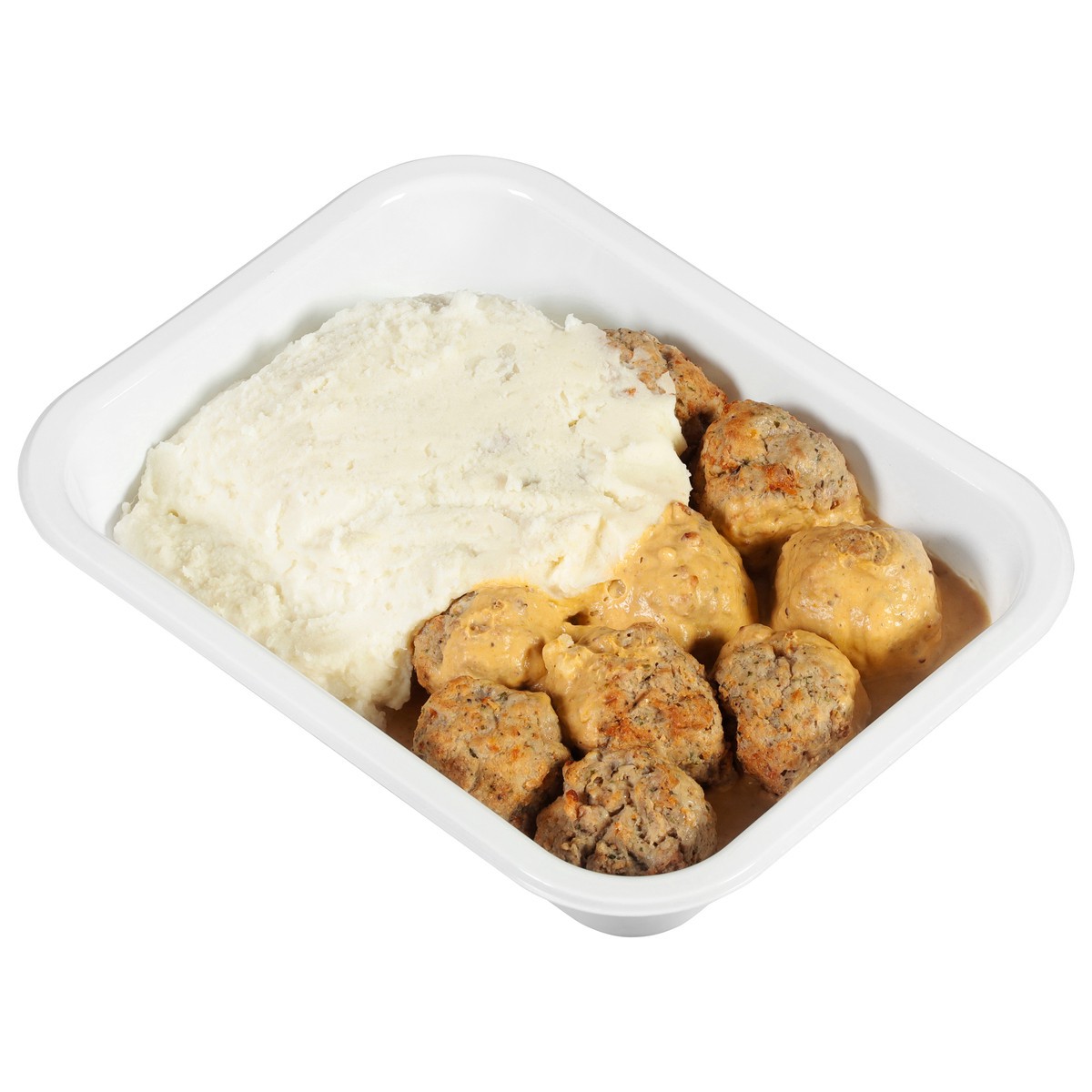 slide 8 of 9,  Swedish Meatballs & Mashed Potatoes 14.0 oz, 14 oz