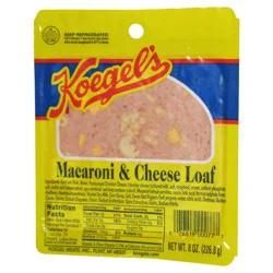 Koegel's Sliced Macaroni & Cheese Loaf
