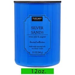 Tuscany Candle Silver Sands Scented Soy Candle