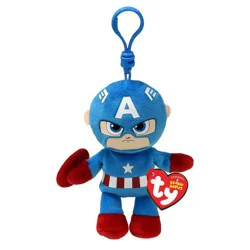 Ty Captain America Floppy Clip