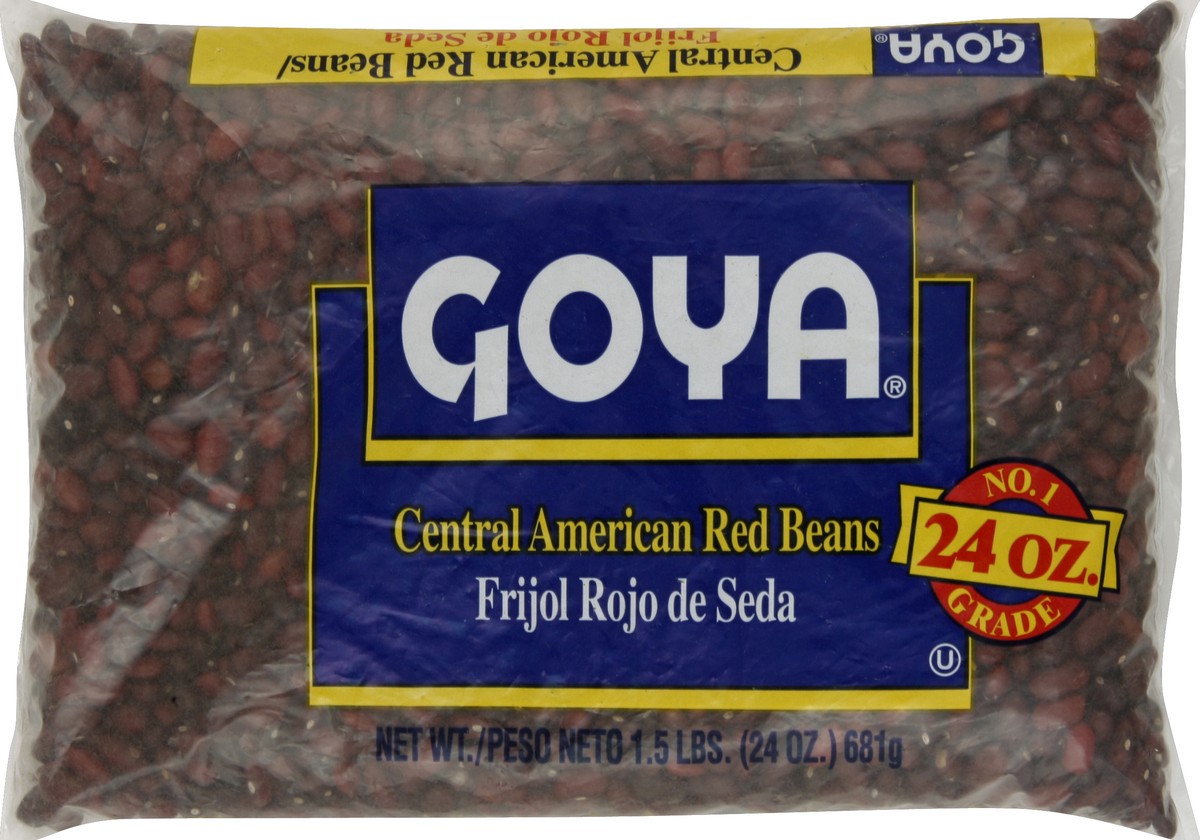 slide 5 of 5, Goya Central America Red Bean, 24 oz