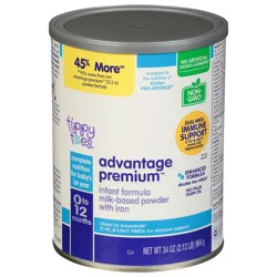 Tippy Toes Advantage Premium 0-12 Months Infant Formula with Iron 34 oz