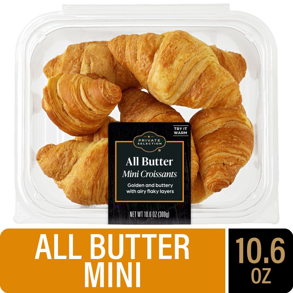 slide 1 of 3, Private Selection® Mini Croissants, 10.6 oz