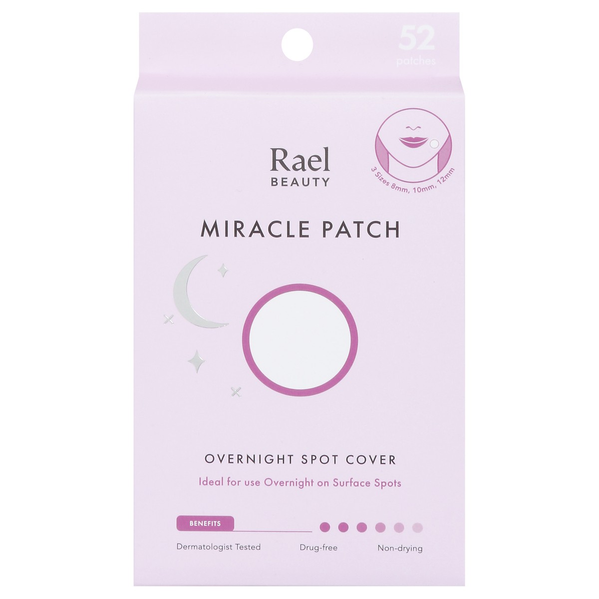 slide 1 of 8, Rael Beauty Overnight Spot Cover Miracle Patch 52 ea, 52 ct