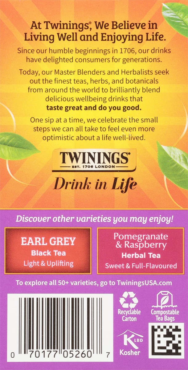 slide 5 of 14, Twinings Blackcurrant Breeze Flavoured Black Tea 20 Tea Bags, 20 ct