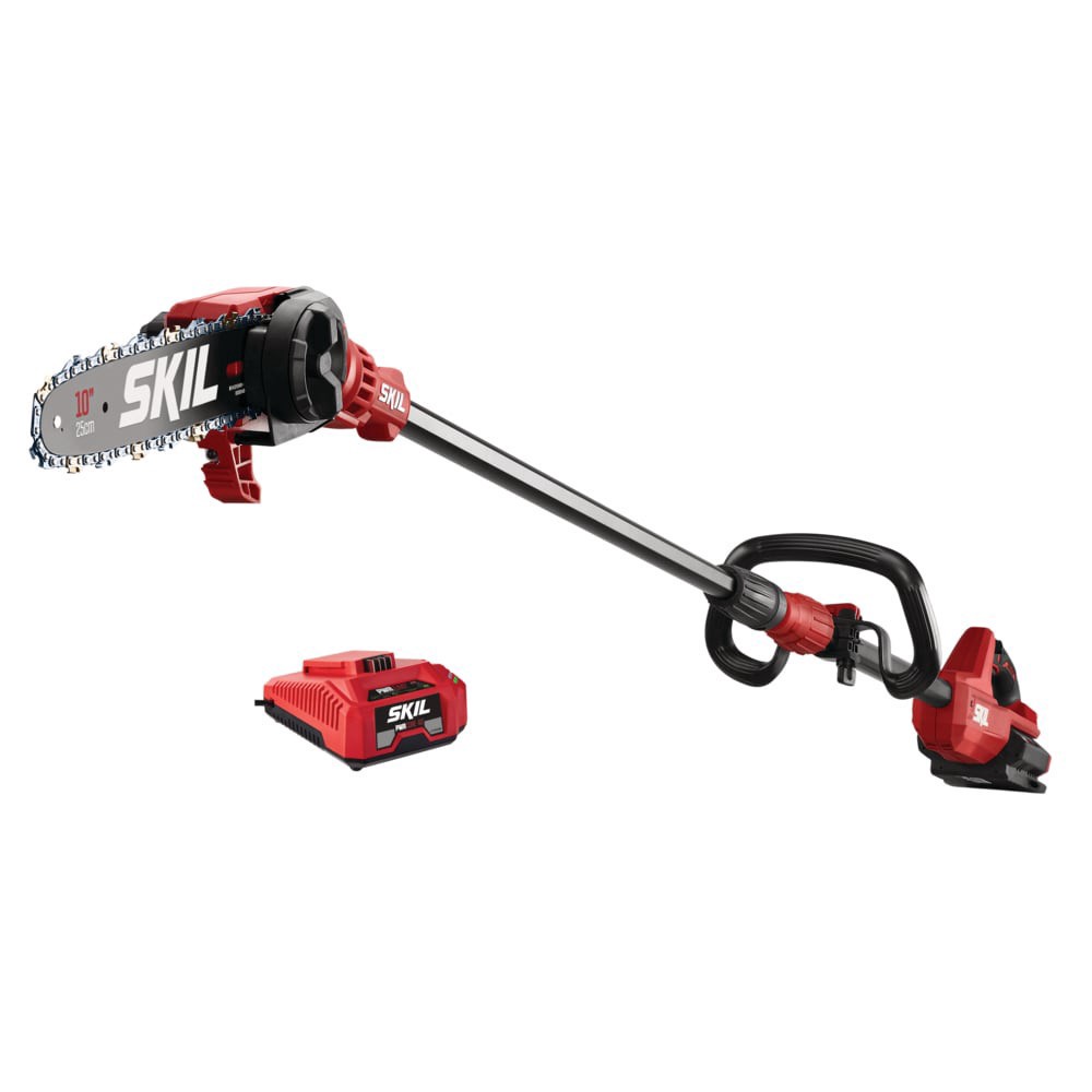 slide 3 of 3, SKIL PWR CORE 40™ Brushless 40V 10in Pole Saw Kit, 10 in