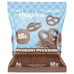 Vaughn's Treats Milk Chocolate Protein Pretzels 1.98 oz