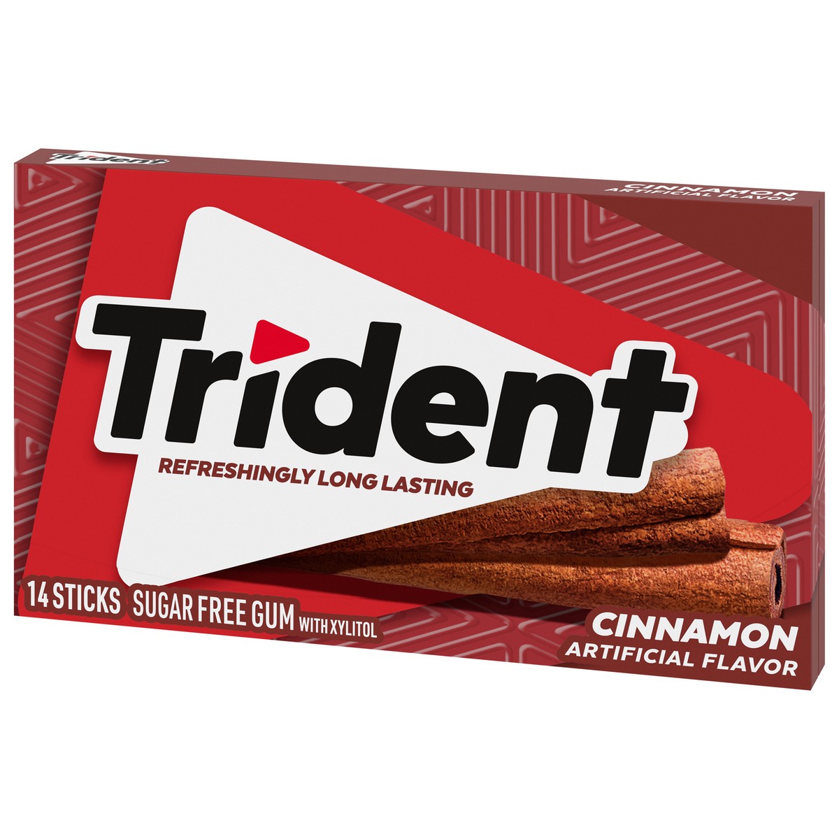 slide 7 of 9, Trident Cinnamon Sugar Free Gum, 14 Piece Pack, 0.94 oz