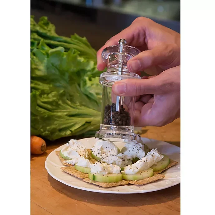 slide 2 of 2, Cole & Mason Acrylic Pepper Mill, 1 ct
