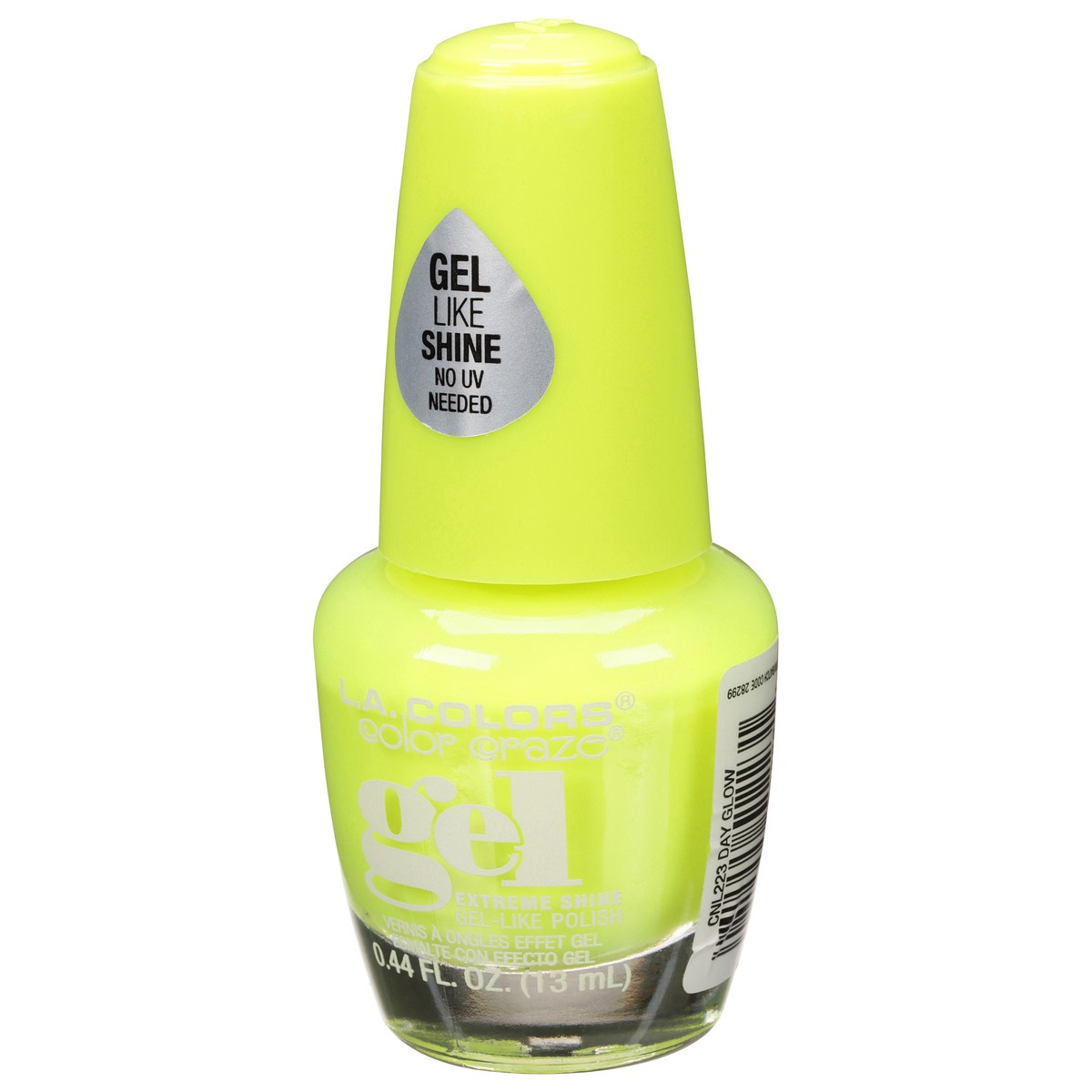 slide 10 of 10, L.A. Colors Color Craze CNL223 Day Glow Gel Extreme Shine Nail Polish 0.44 fl oz, 0.44 fl oz