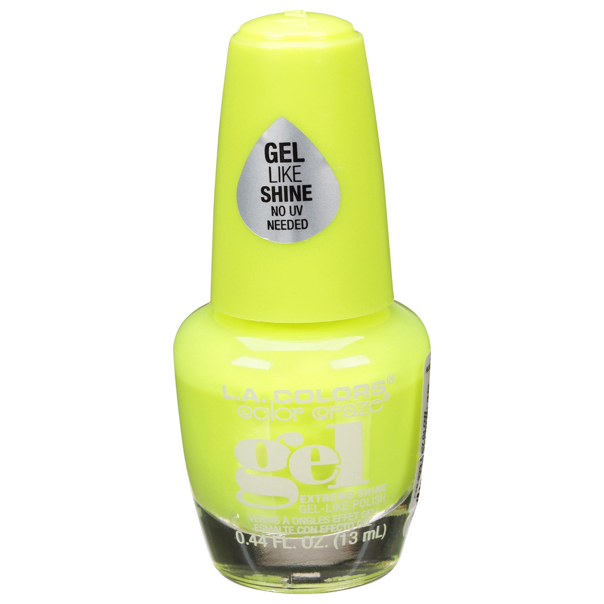 slide 4 of 10, L.A. Colors Color Craze CNL223 Day Glow Gel Extreme Shine Nail Polish 0.44 fl oz, 0.44 fl oz