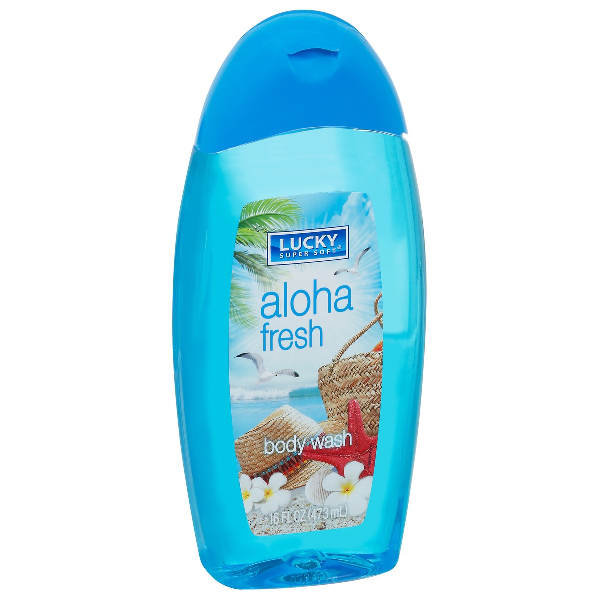 slide 3 of 12, Lucky Super Soft Aloha Fresh Body Wash 16 fl oz, 16 fl oz