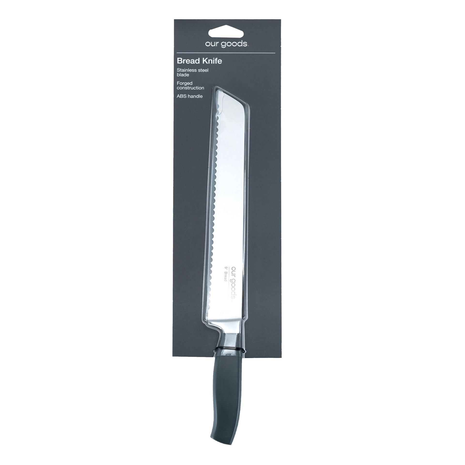 slide 1 of 1, our goods Bread Knife, 9ftft