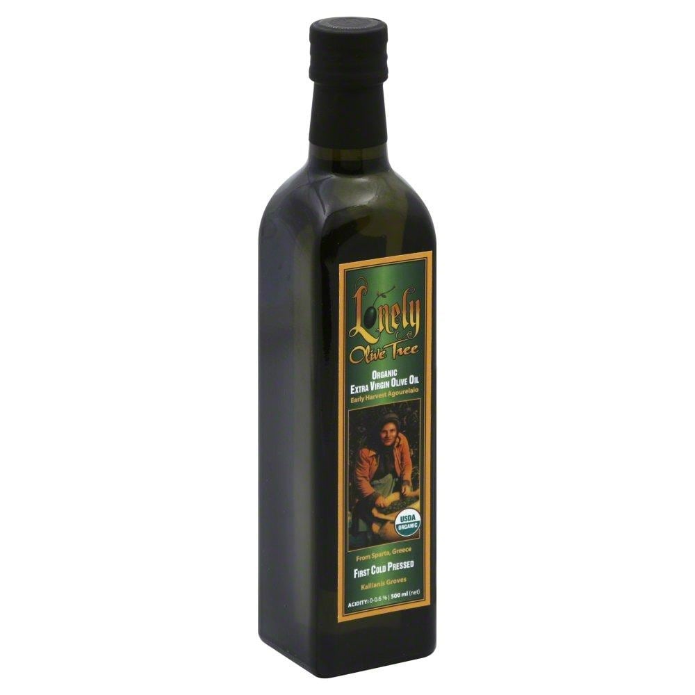 slide 1 of 1, Lonely Olive Tree Extra Virgin Olive Oil, 16.9 fl oz