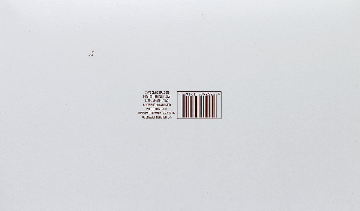 slide 6 of 6, Heileman's Old Style Old Style Beer, 30 Pack, 12 fl oz Aluminum Cans, 4.6% ABV, Domestic Lager, 30 ct; 12 oz