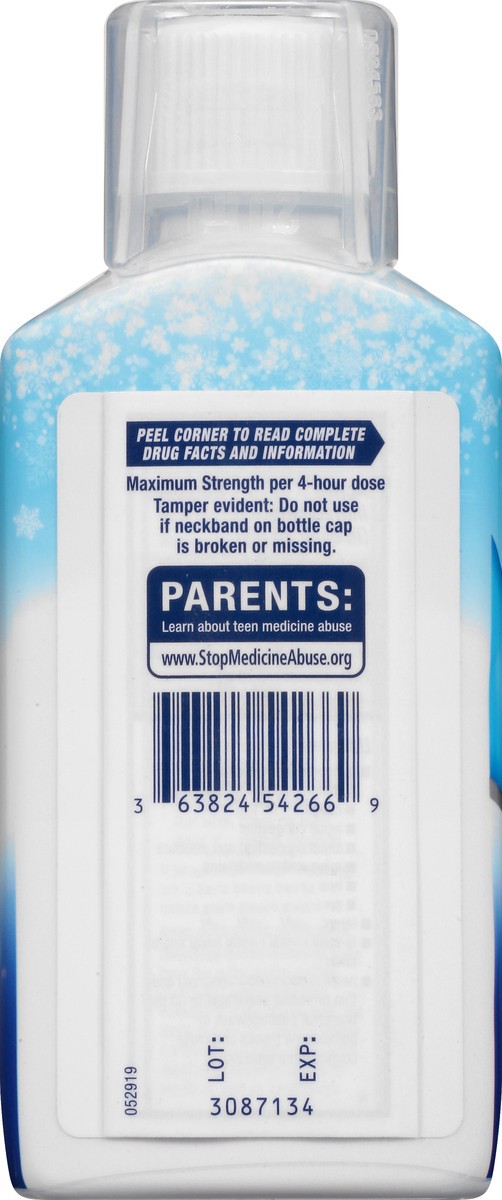 slide 5 of 9, Mucinex Fast-Max Clear & Cool Cold, Flu, & Sore Throat Liquid, 6oz, 6 oz