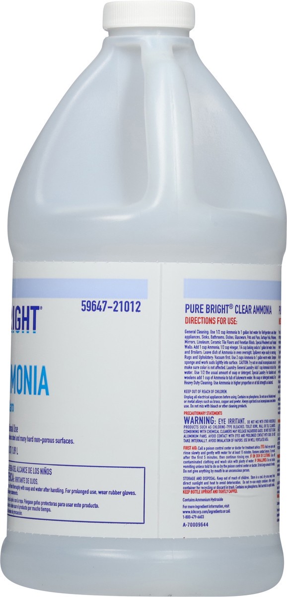 slide 6 of 11, Pure Bright Clear Ammonia 64 oz, 64 oz