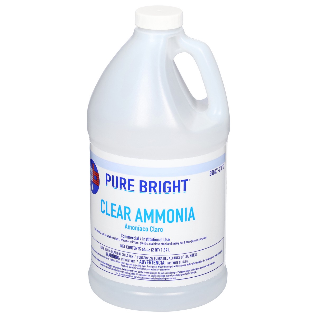 slide 11 of 11, Pure Bright Clear Ammonia 64 oz, 64 oz