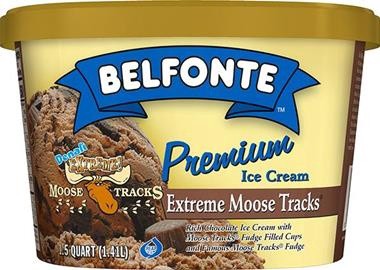 slide 1 of 1, Belfonte Premium Extreme Moose Tracks, 48 oz