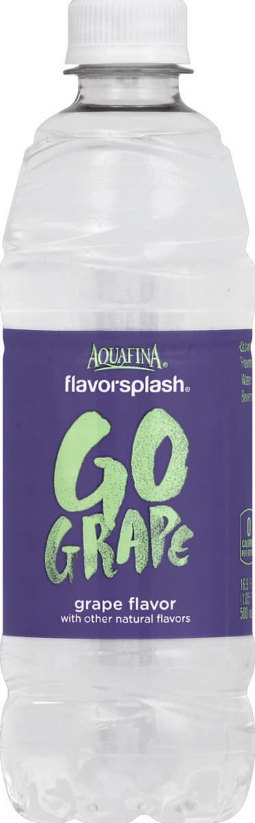 slide 3 of 4, Aquafina Flavorsplash Go Grape Water 101.4 Fluid Ounce Plastic Bottles - 101.4 oz, 101.4 oz