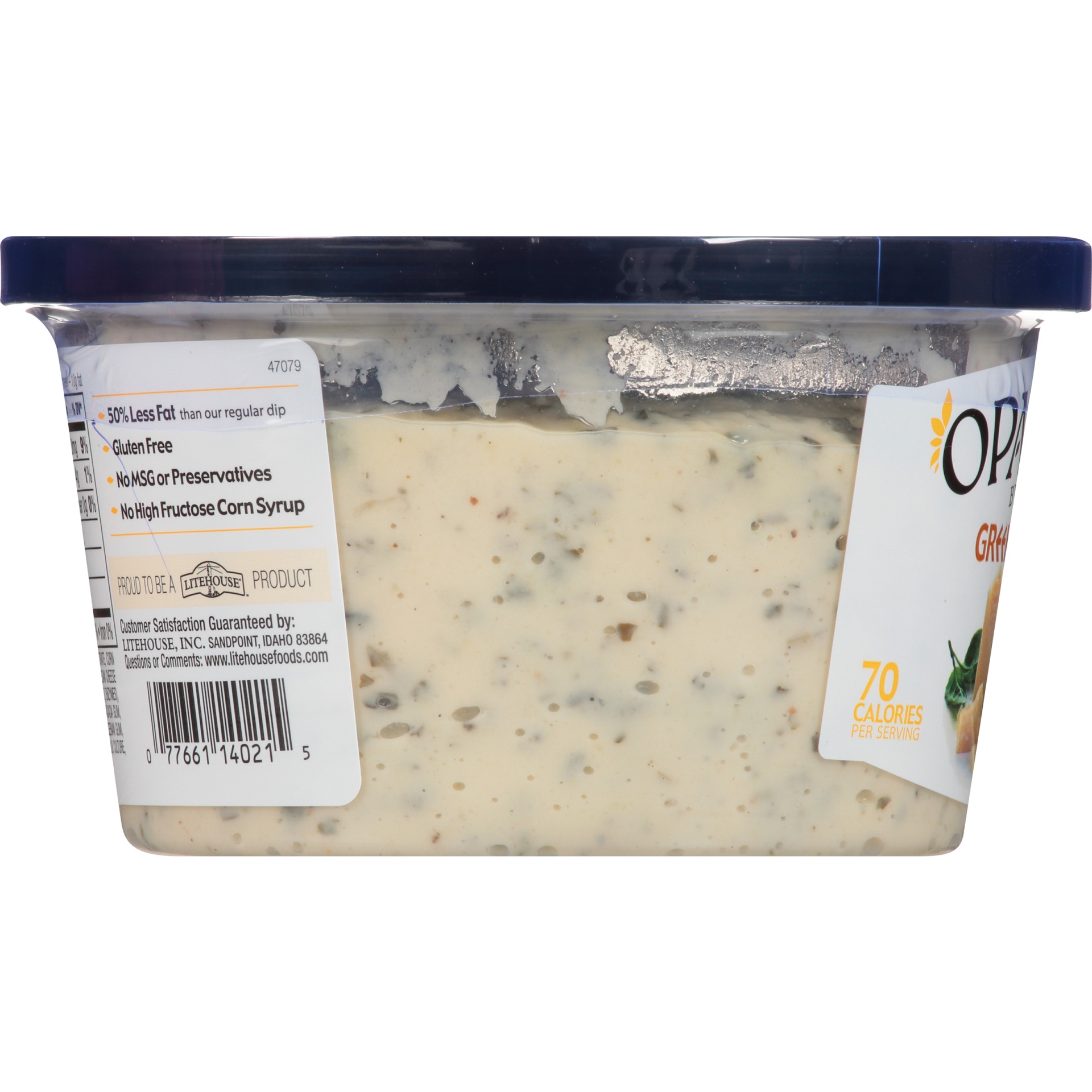 slide 2 of 6, Opadipity by Litehouse Spinach Parmesan Greek Yogurt Dip, 12 oz