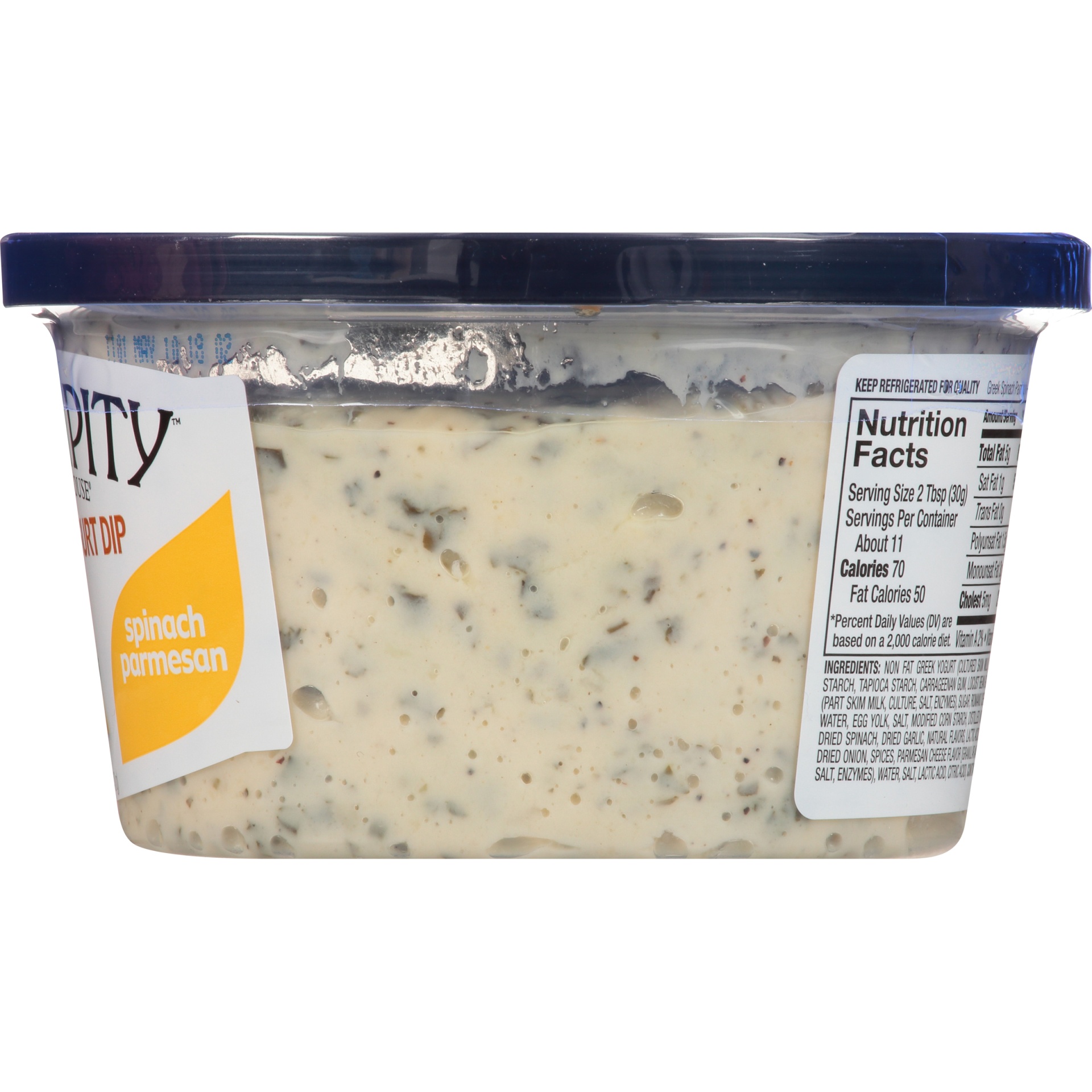 slide 3 of 6, Opadipity by Litehouse Spinach Parmesan Greek Yogurt Dip, 12 oz