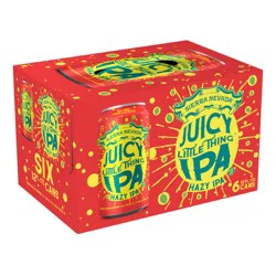 Sierra Nevada Juicy Little Thing Hazy IPA Craft Beer - 6 Pack 12 oz Cans