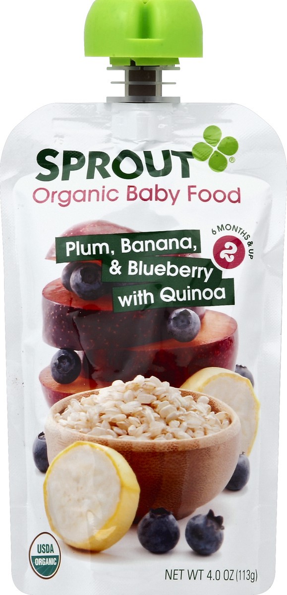 slide 2 of 2, Sprout Baby Food 4 oz, 4 oz