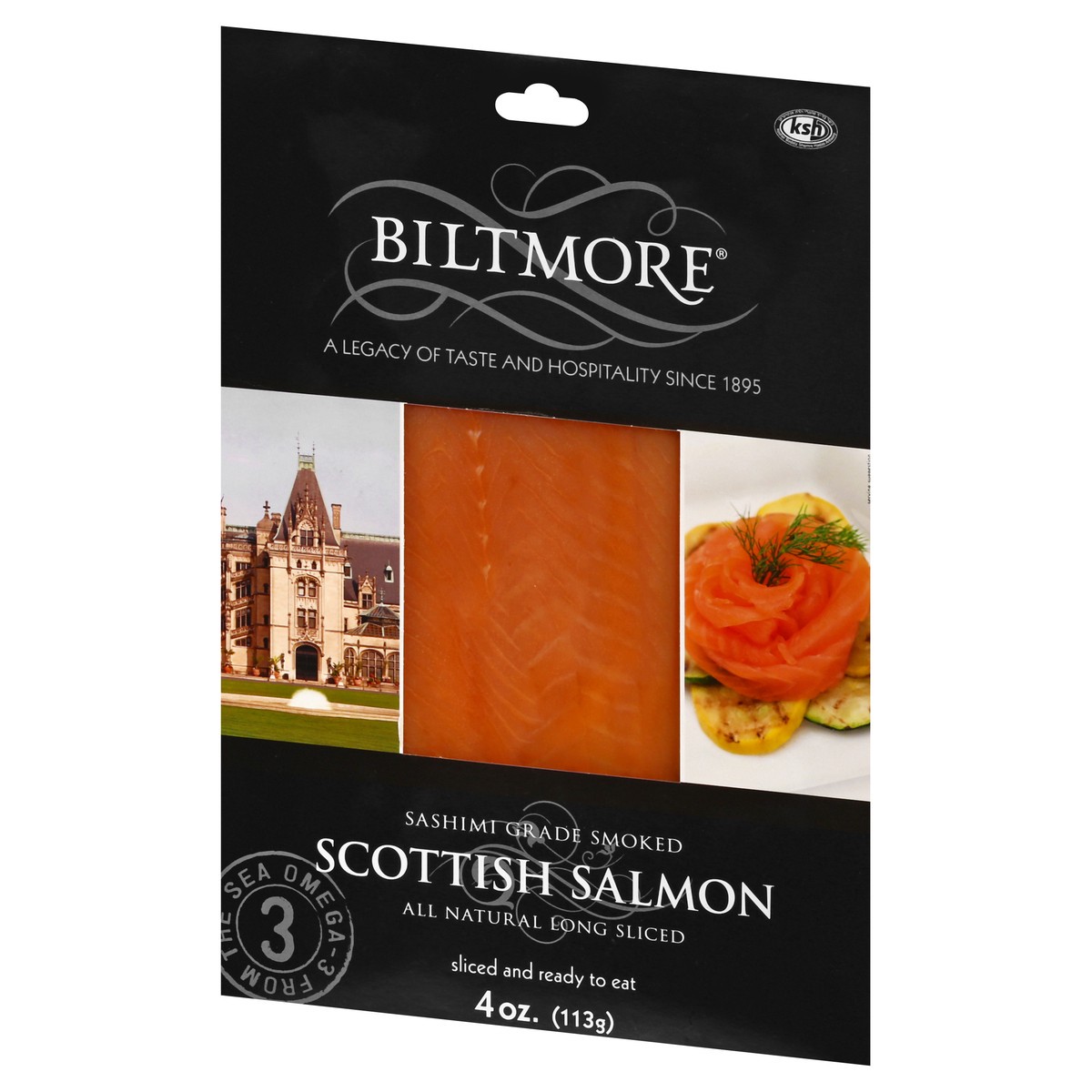 slide 4 of 13, Biltmore Scottish Salmon 4 oz, 4 oz