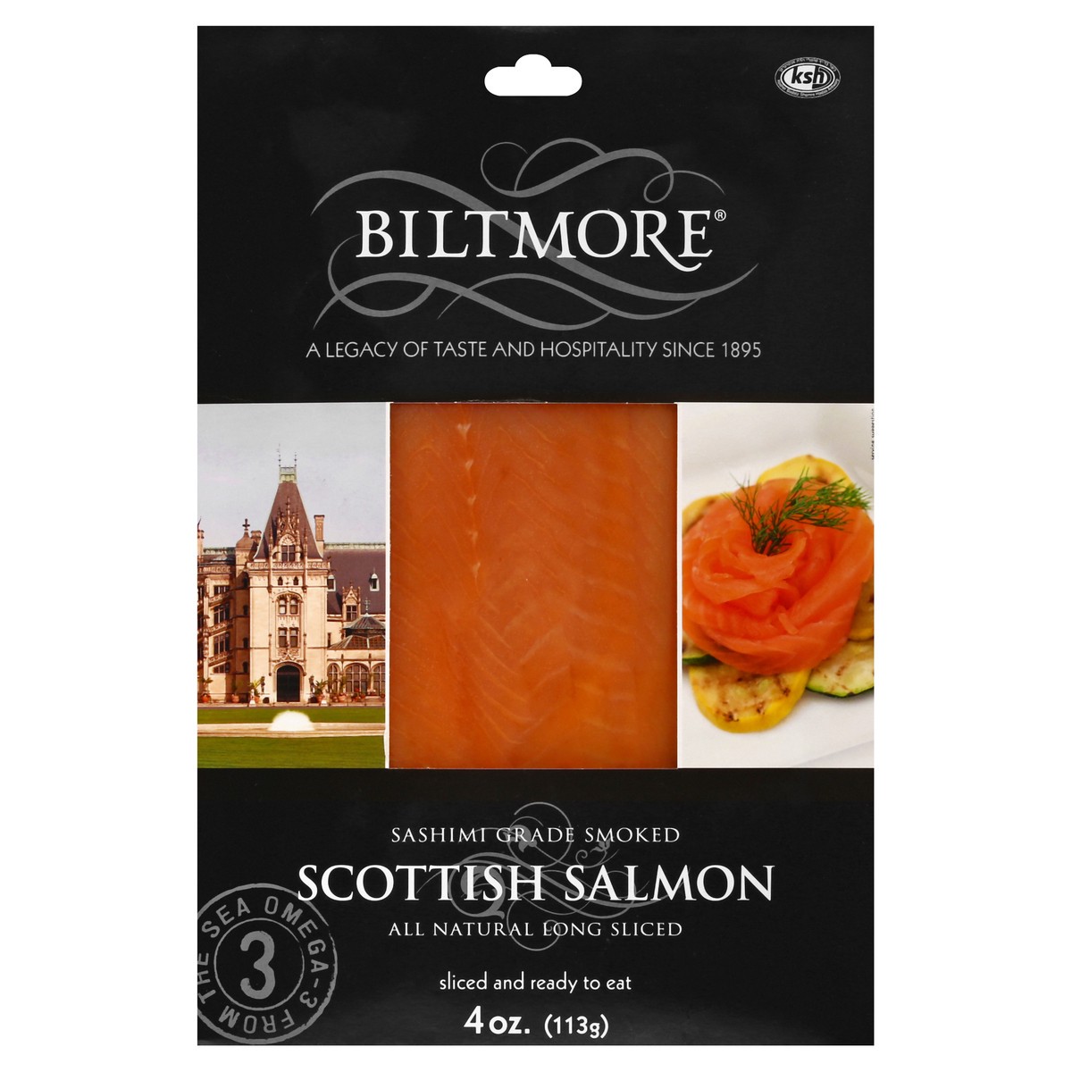 slide 2 of 13, Biltmore Scottish Salmon 4 oz, 4 oz