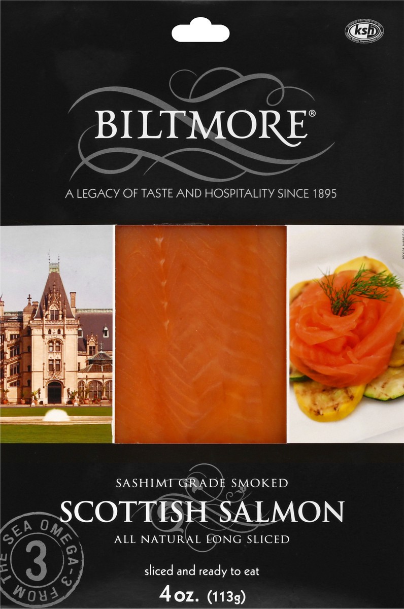 slide 13 of 13, Biltmore Scottish Salmon 4 oz, 4 oz