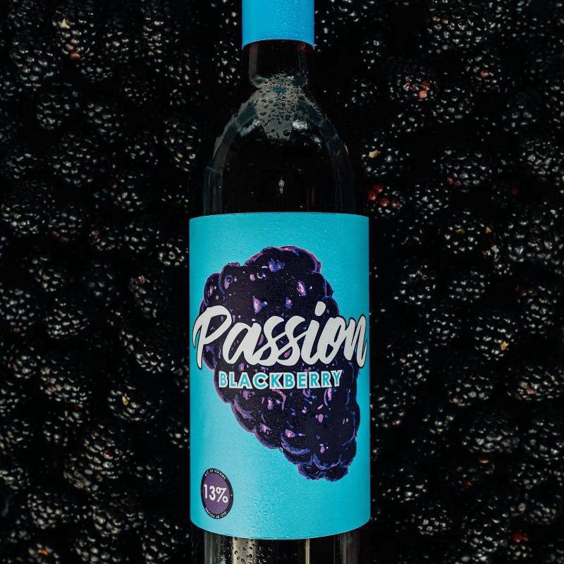 slide 2 of 4, Luva Bella Passion Blackberry, 750 ml
