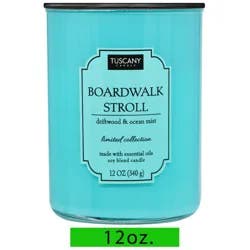 Tuscany Candle Boardwalk Stroll Scented Soy Candle