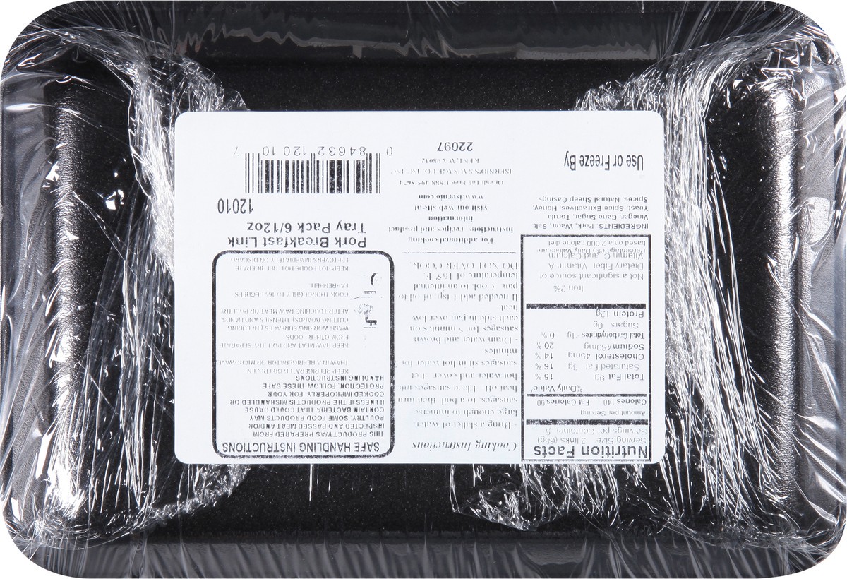 slide 2 of 14, Isernio's Breakfast Sausage 12 oz, 12 oz