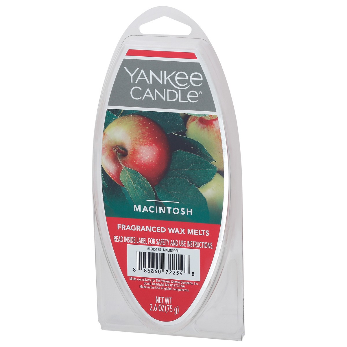 slide 2 of 11, Yankee Candle Fragranced Macintosh Wax Melts 1 ea, 2.60 ct