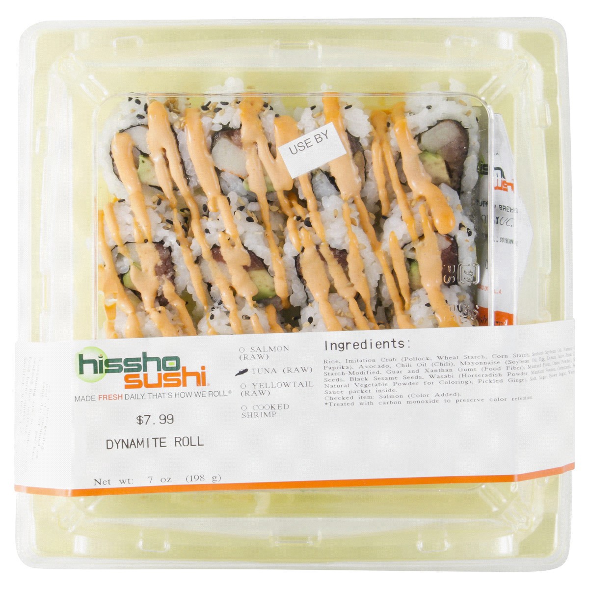 slide 2 of 2, Hissho Sushi Dynamite Roll, 7 oz
