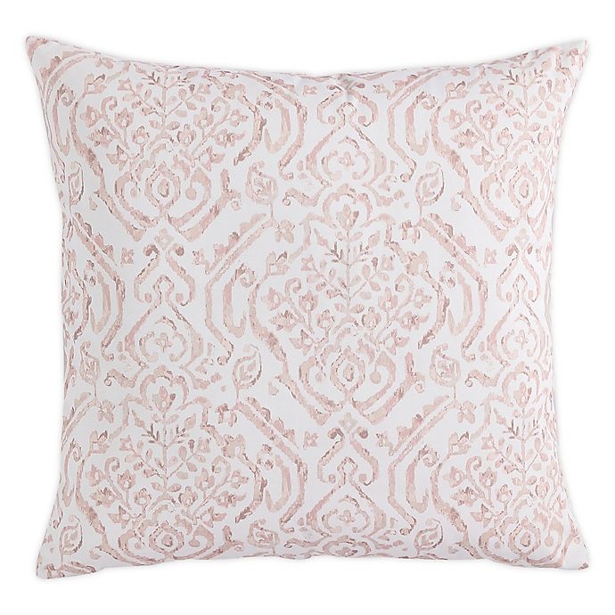 slide 1 of 1, Morgan Home MorganHome Abstract Throw Pillow Cover - Blush, 1 ct