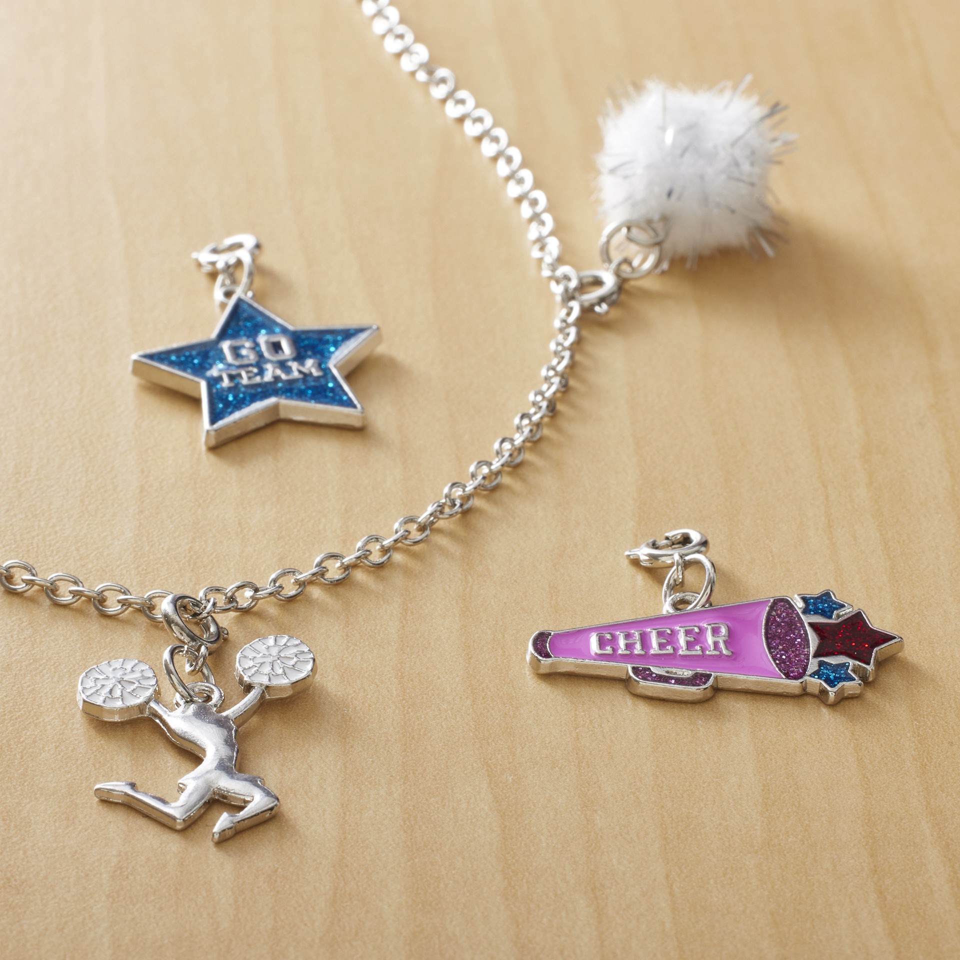 slide 6 of 6, Cheering Charms By Creatology, 4ct., 4 ct