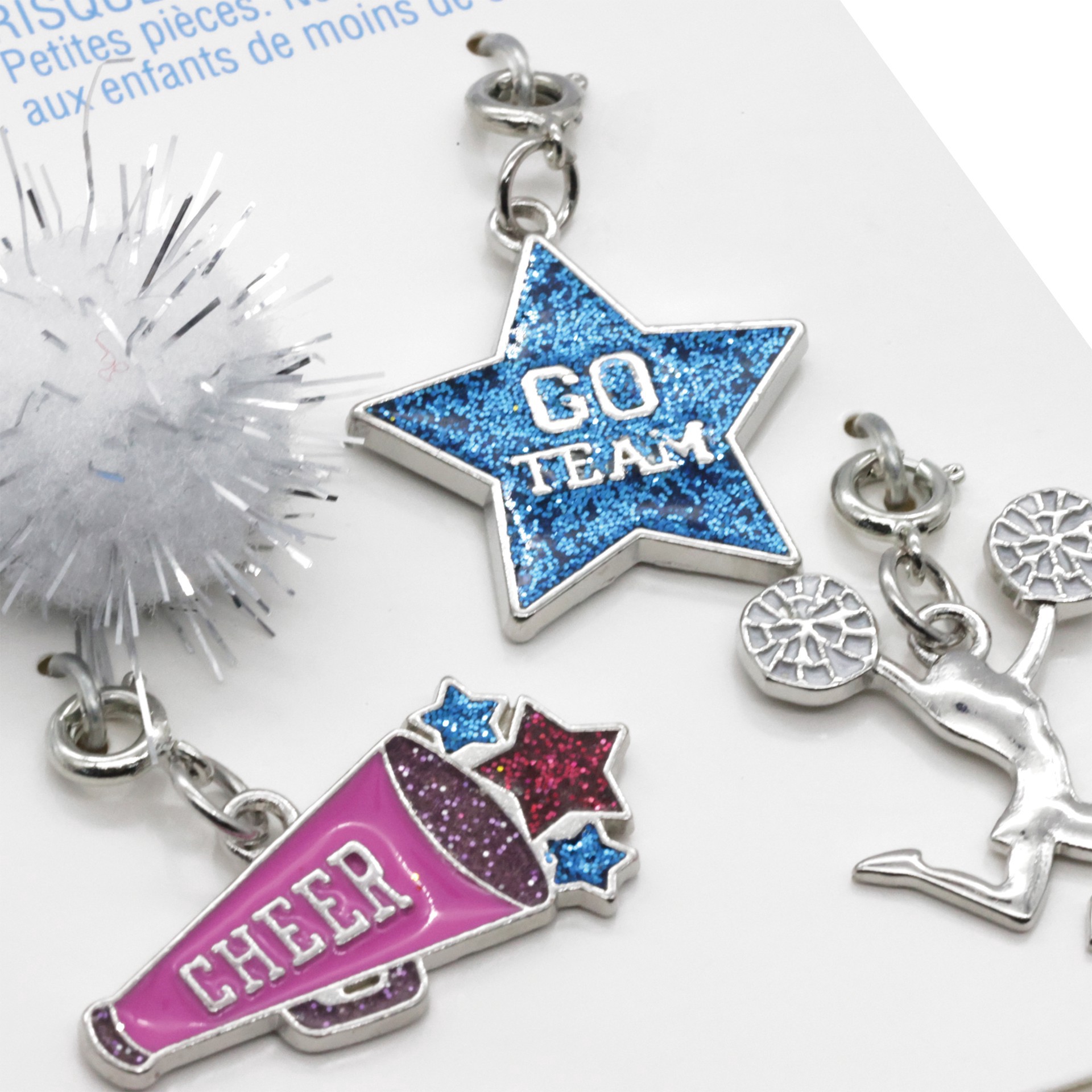 slide 5 of 6, Cheering Charms By Creatology, 4ct., 4 ct
